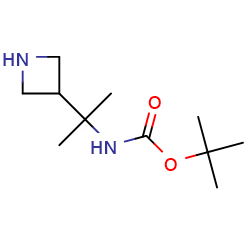 tert-butylN-[2-(azetidin-3-yl)propan-2-yl]carbamate图片
