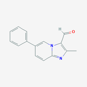2-Methyl-6-phenyl-imidazo[1,2-a]pyridine-3-carbaldehyde图片