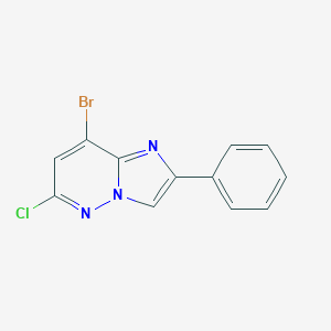 8-Bromo-6-chloro-2-phenylimidazo[1,2-b]pyridazine图片