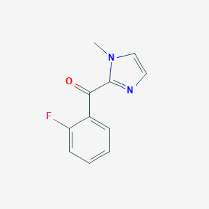 (2-fluorophenyl)(1-methyl-1H-imidazol-2-yl)methanone图片