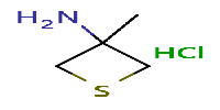 3-methylthietan-3-aminehydrochloride图片