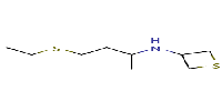 N-[4-(ethylsulfanyl)butan-2-yl]thietan-3-amine图片