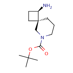 tert-butyl(1R,4R)-1-amino-6-azaspiro[3,5]nonane-6-carboxylate图片