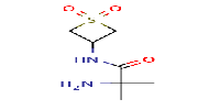 2-amino-N-(1,1-dioxo-1λ?-thietan-3-yl)-2-methylpropanamide图片