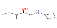 3-methyl-1-[(thietan-3-yl)amino]pentan-2-ol图片