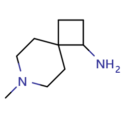 7-methyl-7-azaspiro[3,5]nonan-1-amine图片