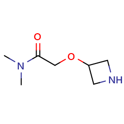 2-(azetidin-3-yloxy)-N,N-dimethylacetamide图片