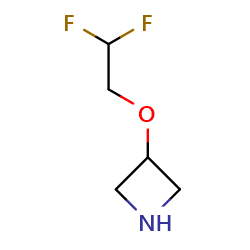 3-(2,2-difluoroethoxy)azetidine图片