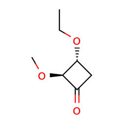 (2S,3R)-3-ethoxy-2-methoxycyclobutan-1-one图片