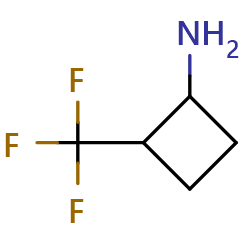2-(trifluoromethyl)cyclobutan-1-amine图片