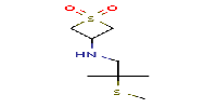 3-{[2-methyl-2-(methylsulfanyl)propyl]amino}-1λ?-thietane-1,1-dione图片