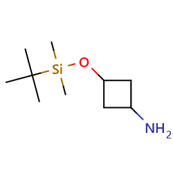 3-[(tert-butyldimethylsilyl)oxy]cyclobutan-1-amine图片