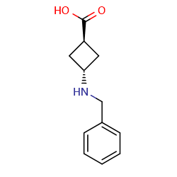 trans-3-(benzylamino)cyclobutane-1-carboxylicacid图片