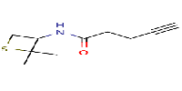 N-(2,2-dimethylthietan-3-yl)pent-4-ynamide图片