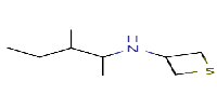 N-(3-methylpentan-2-yl)thietan-3-amine图片