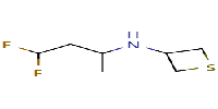 N-(4,4-difluorobutan-2-yl)thietan-3-amine图片