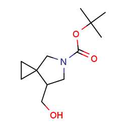 tert-butyl7-(hydroxymethyl)-5-azaspiro[2,4]heptane-5-carboxylate图片