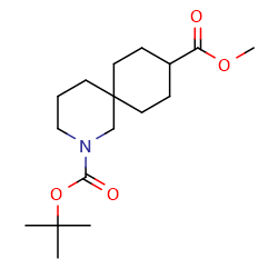 2-tert-butyl9-methyl2-azaspiro[5,5]undecane-2,9-dicarboxylate图片