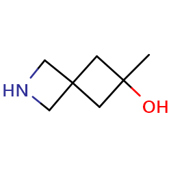 6-methyl-2-azaspiro[3,3]heptan-6-ol图片