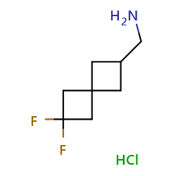 (2,2-difluorospiro[3,3]heptan-6-yl)methanaminehydrochloride图片