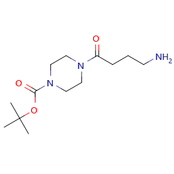 tert-butyl4-(4-aminobutanoyl)piperazine-1-carboxylate图片