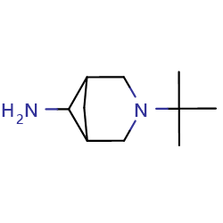 3-tert-butyl-3-azabicyclo[3,1,1]heptan-6-amine图片