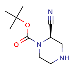 (R)-Tert-Butyl2-cyanopiperazine-1-carboxylate图片