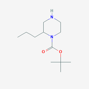 tert-butyl2-propylpiperazine-1-carboxylate图片