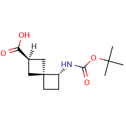(2R,4s,5R)-5-{[(tert-butoxy)carbonyl]amino}spiro[3,3]heptane-2-carboxylicacid图片