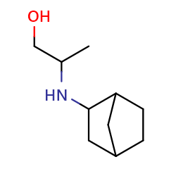 2-({bicyclo[2,2,1]heptan-2-yl}amino)propan-1-ol图片
