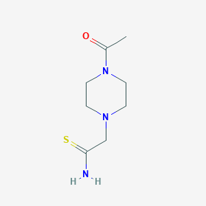 2-(4-acetylpiperazin-1-yl)ethanethioamide图片