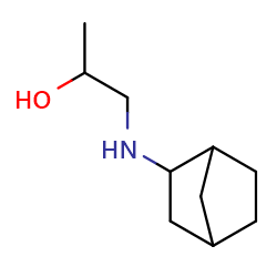 1-({bicyclo[2,2,1]heptan-2-yl}amino)propan-2-ol图片