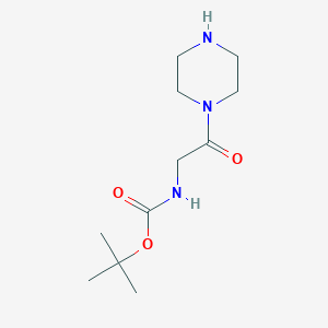 (2-Oxo-2-piperazin-1-yl-ethyl)-carbamicacidtert-butylester图片