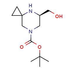 tert-butyl(5R)-5-(hydroxymethyl)-4,7-diazaspiro[2,5]octane-7-carboxylate图片