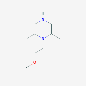 1-(2-Methoxyethyl)-2,6-dimethylpiperazine图片