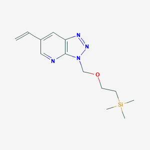 3-(2-trimethylsilanyl-ethoxymethyl)-6-vinyl-3h-[1,2,3]triazolo[4,5-b]pyridine图片