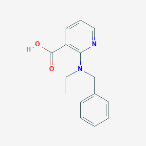 2-[Benzyl(ethyl)amino]nicotinic acid图片
