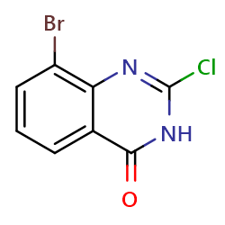 8-bromo-2-chloro-3,4-dihydroquinazolin-4-one图片