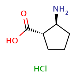 (1S,2S)-2-aminocyclopentanecarboxylicacidhydrochloride图片