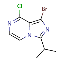 1-bromo-8-chloro-3-(propan-2-yl)imidazo[1,5-a]pyrazine图片