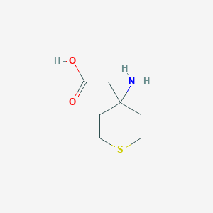 2-(4-aminothian-4-yl)aceticacid图片