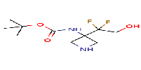 tert-butylN-[3-(1,1-difluoro-2-hydroxy-ethyl)azetidin-3-yl]carbamate图片