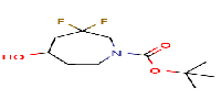 tert-butyl3,3-difluoro-5-hydroxy-azepane-1-carboxylate图片