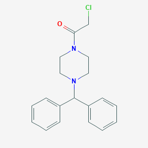 2-chloro-1-[4-(diphenylmethyl)piperazin-1-yl]ethan-1-one图片