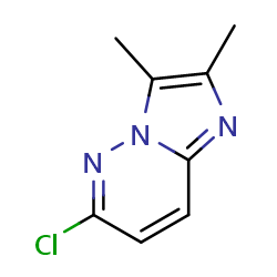 6-chloro-2,3-dimethylimidazo[1,2-b]pyridazine图片