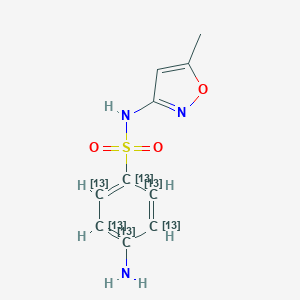 Sulfamethoxazole-13C6图片