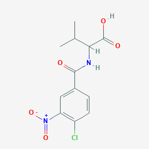 2-[(4-chloro-3-nitrophenyl)formamido]-3-methylbutanoic acid图片