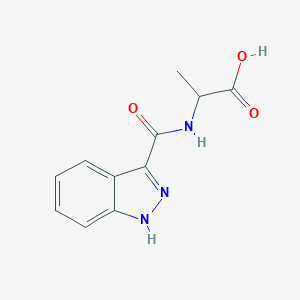 2-(2H-indazol-3-ylformamido)propanoic acid图片