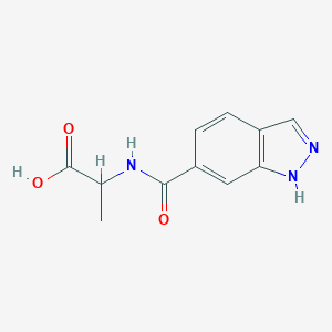 2-(1H-indazol-6-ylformamido)propanoic acid图片