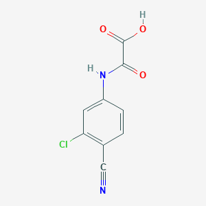 [(3-Chloro-4-cyanophenyl)carbamoyl]formic Acid图片